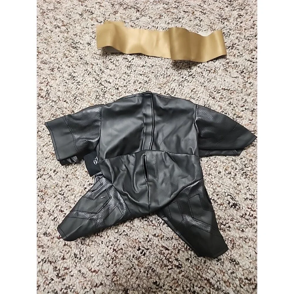 Build A Bear,  Batman body suit with Gold Sash